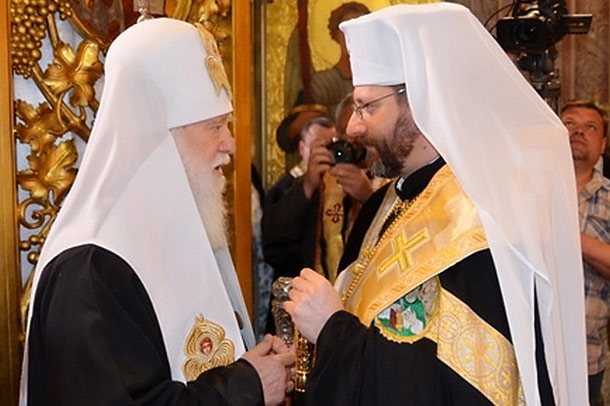 Патріарха Філарета з 89-річчям привітав Глава УГКЦ