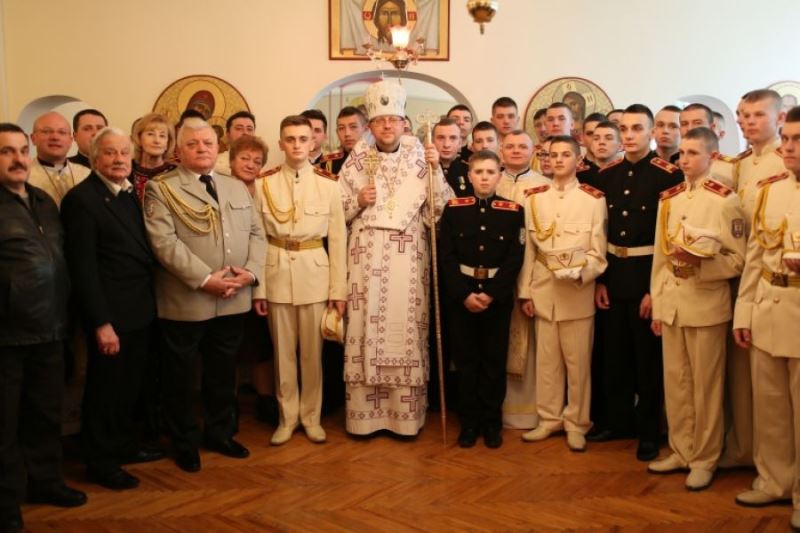 Освячено іконостас каплиці св. Миколая Чудотворця у ліцеї ім Героїв Крут