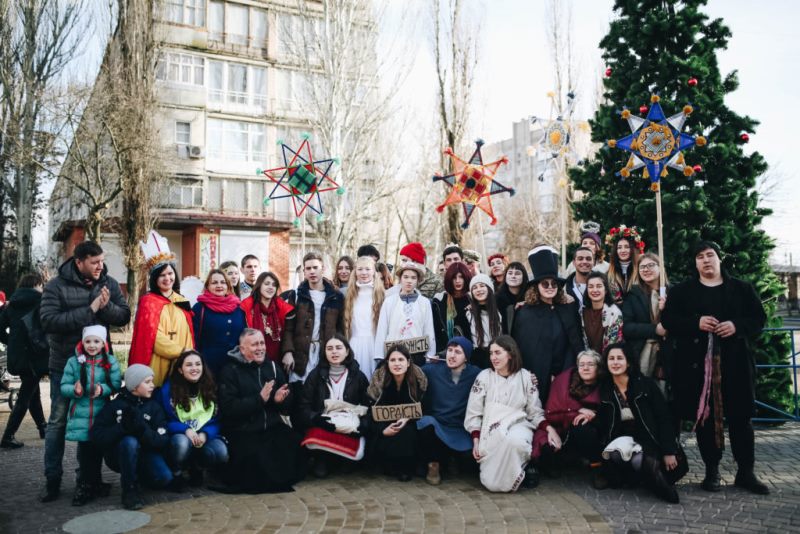 Студентське братство УКУ відвідало з вертепами Мелітополь