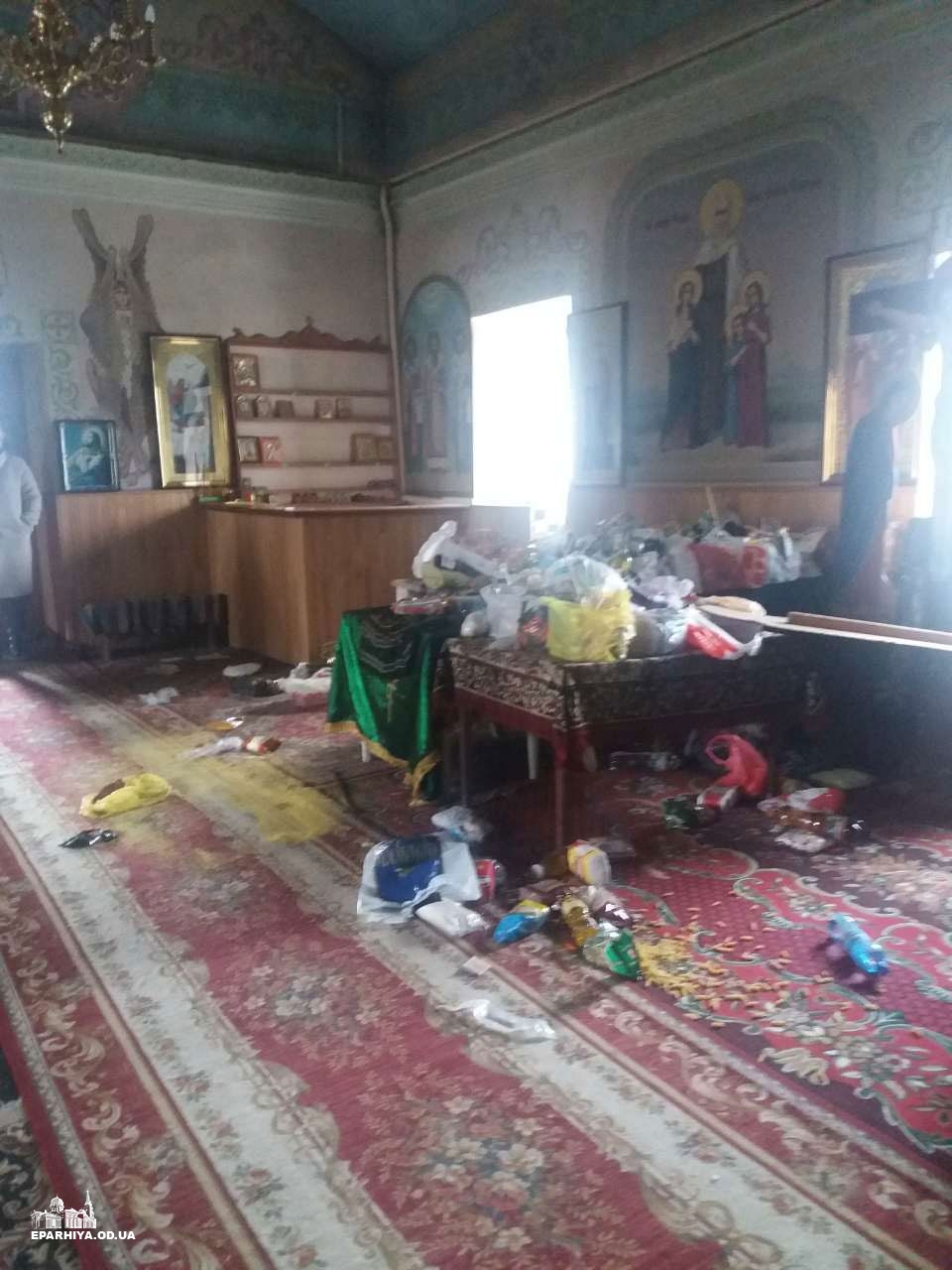 Пограбовано і осквернено храм УПЦ МП на Одещині