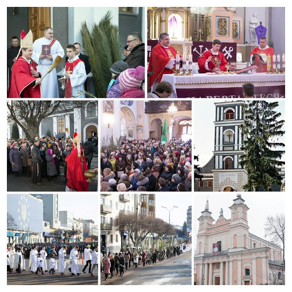 Вербна Неділя у Житомирі на завершення XXVI Дієцезіальних днів молоді