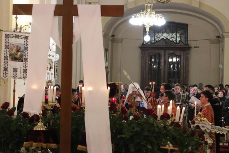 Моління Єрусалимської Утрені в Архикатедральному Соборі святого Юра