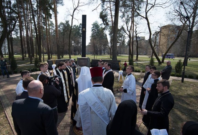 Глава УГКЦ помолився Панахиду за ліквідаторами Чорнобильської АЕС