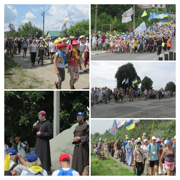 Паломники впевнено крокують до Матері Божої Бердичівської