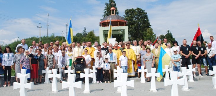 Вшанування Січових Стрільців на Верецькому перевалі