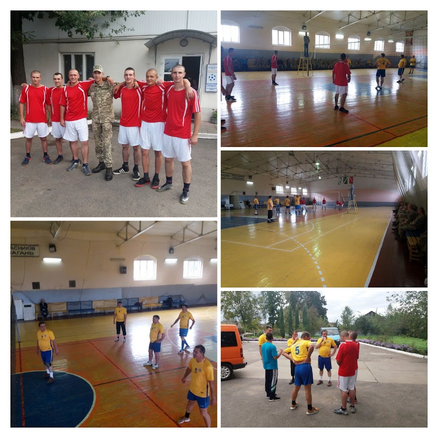 Спортивний турнір між духовенством єпархії та віськовослужбовцями