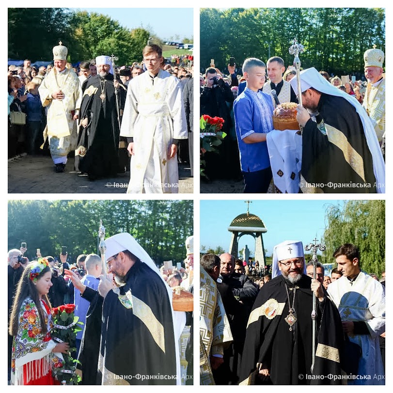Патріарх Святослав прибув до Погоні