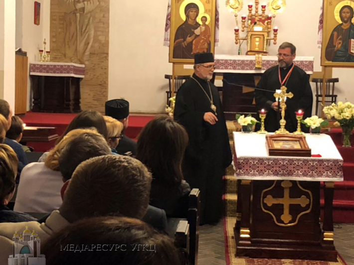 Блаженніший Святослав провів зустріч з греко-католицькою громадою у Познані