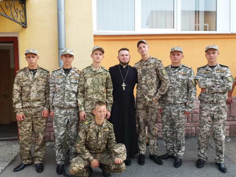 Грамота для капелана о. Володимира Адамчука