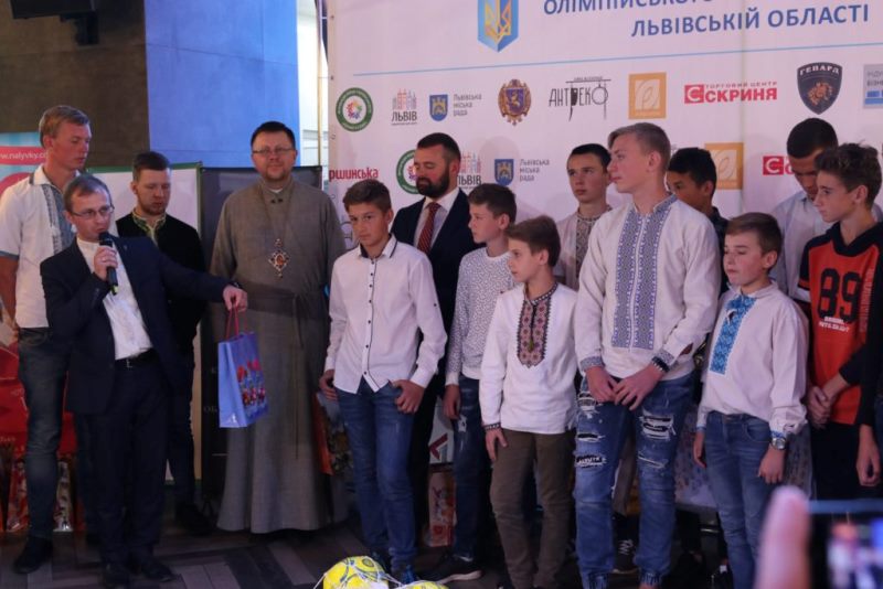 Нагородження футбольної команди «Копа» – переможця міжнародного турніру серед дітей під опікою