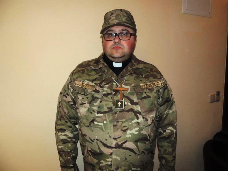Капелан о.Олег Саламон: "Місія у тому, щоб служити такій особливій категорії людей – військовим як учні Христа, як справжні пастирі"
