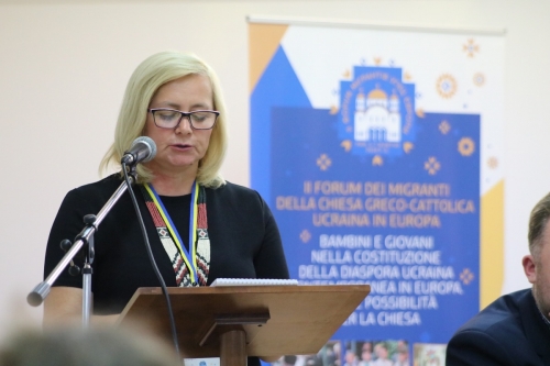 На II Форумі мігрантів у Римі презентували українську школу в Афінах