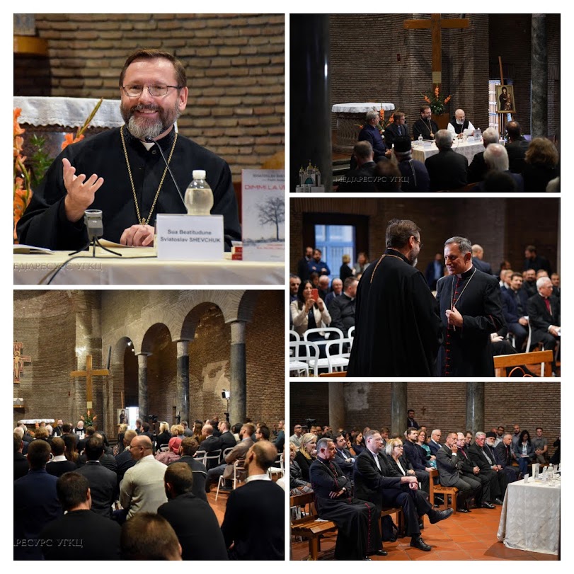 Глава УГКЦ презентував у Ватикані свою книгу «Скажи мені правду. Діалоги про сенс життя»(ВІДЕО)