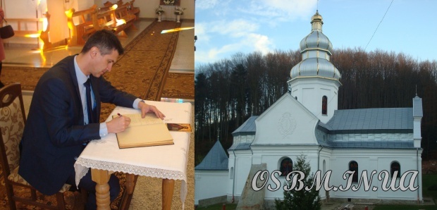 До Добромильського монастиря завітав Генеральний консул Чеської Республіки