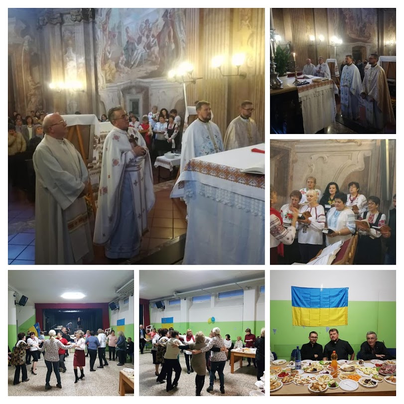 Свято в українській греко-католицькій громаді Святого Мартина у м.Варезе