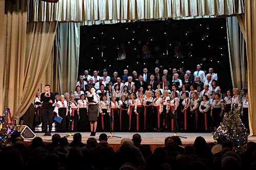 6-й фестиваль колядок "З нами Бог" в Червонограді (ВІДЕО)