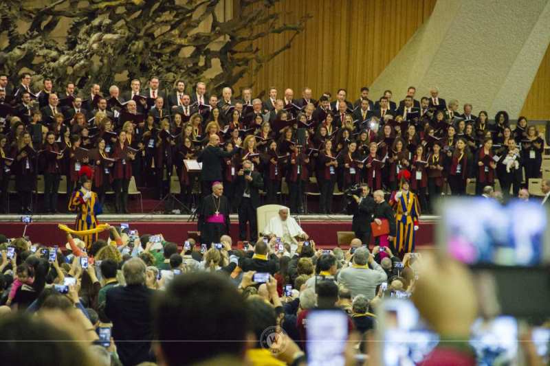 Український хор взяв участь у ІІІ Міжнародній зустрічі хористів у Ватикані