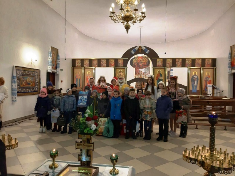 Свято Миколая у монастирі отців-василіян у Луцьку