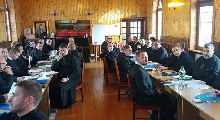 Блаженнший Святослав зустрівся із новообраним урядом Львівської провінції ЧНІ