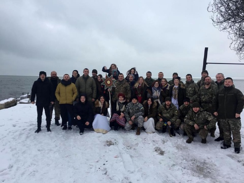 Різдво Христове з військовими, пораненими та жителями Донбасу