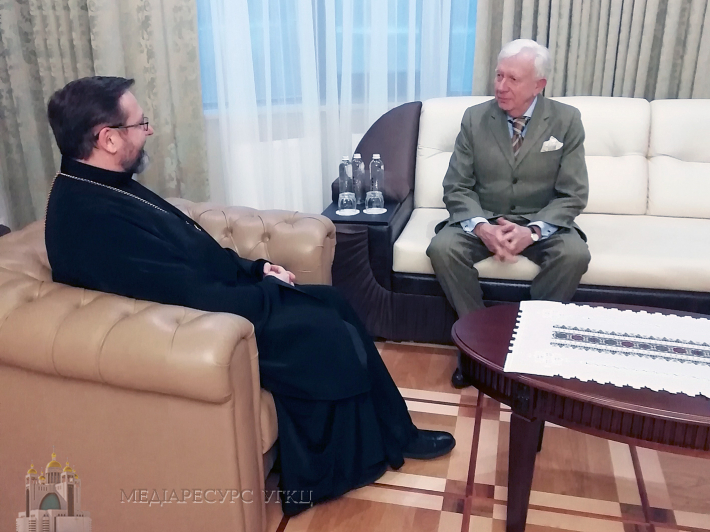 Глава УГКЦ провів зустріч з послом Королівства Нідерландів 