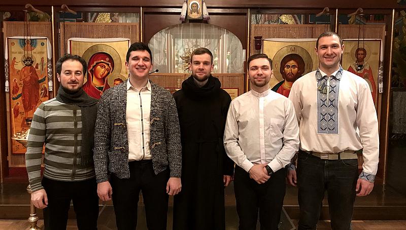 Семінарійний гурт «МетаНоя» із різдвяною колядою відвідав Східну колегію в Айхштеті