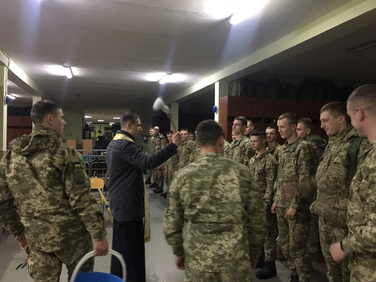 Капелани відвідали з Йорданським благословенням курсантів