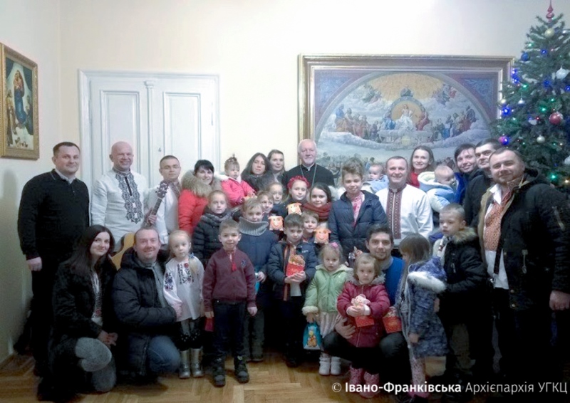Священики завітали до Митрополита Володимира з Різдвяною колядою