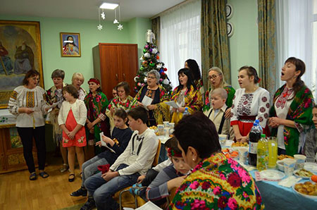 Свята вечеря в «Домі милосердя»