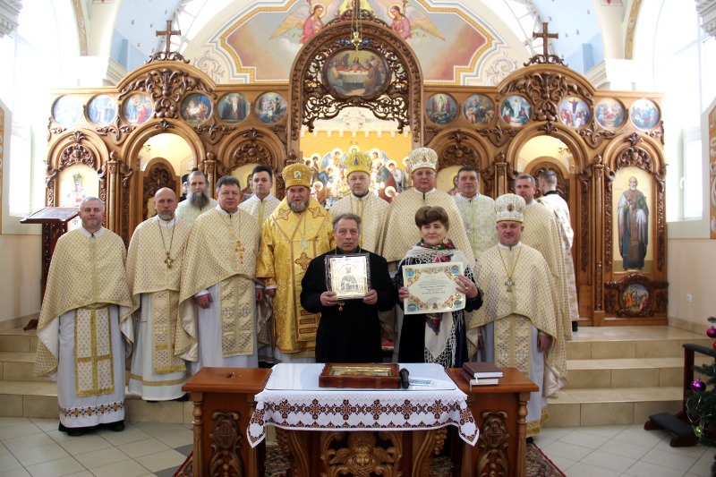 Священиче подружжя відзначило «Золотий» ювілей у Зарваниці