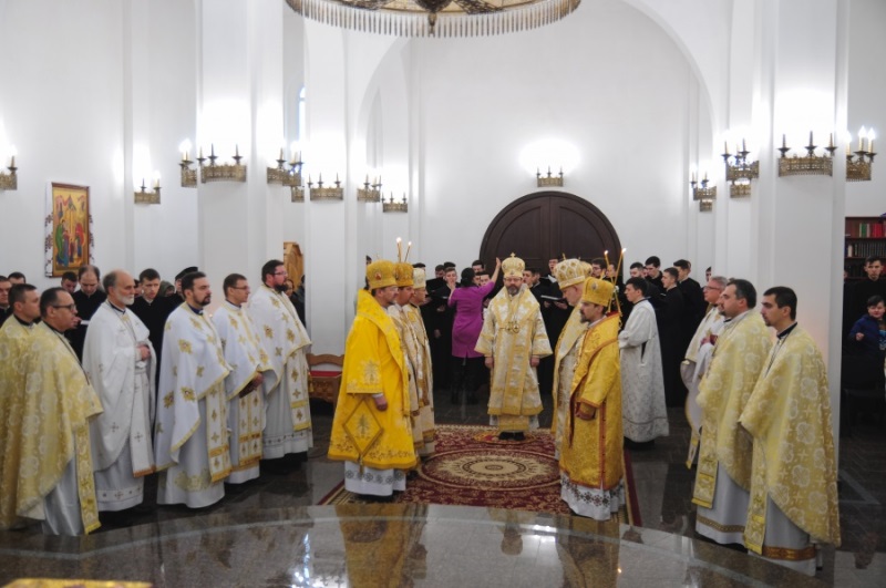 На семінарійний празник до КТДС завітав Блаженніший Патріарх Святослав разом із членами Постійного Синоду Єпископів УГКЦ