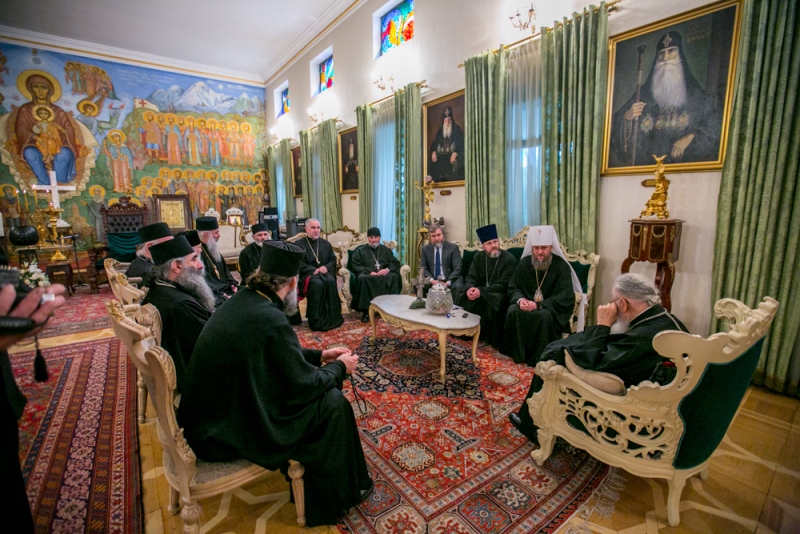 Представники УПЦ МП зустрілися з патріархом Грузії
