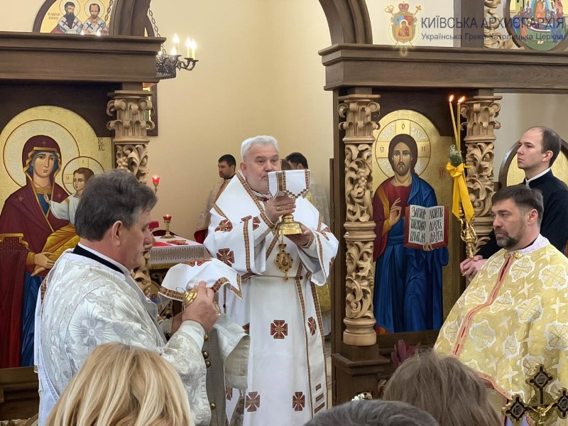 Для нас це писане Євангеліє - Йосиф (Мілян) у Броварах освятив новий іконостас