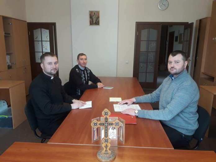 Робоча зустріч голів Комісії у справах душпастирства охорони здоров’я та Департаменту Військового Капеланства УГКЦ