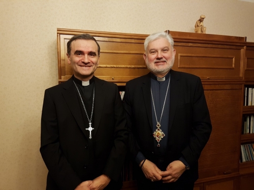 Голова ПМВ зустрівся з Апостольським Адміністратором в Естонії