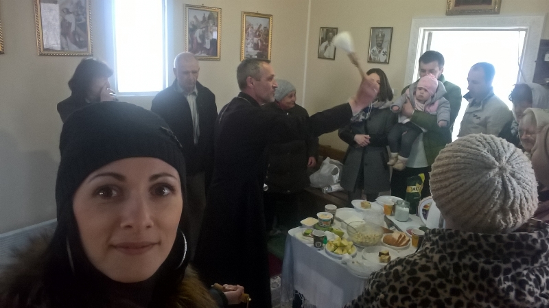 Храмове свято у новому храмі Волновахи!