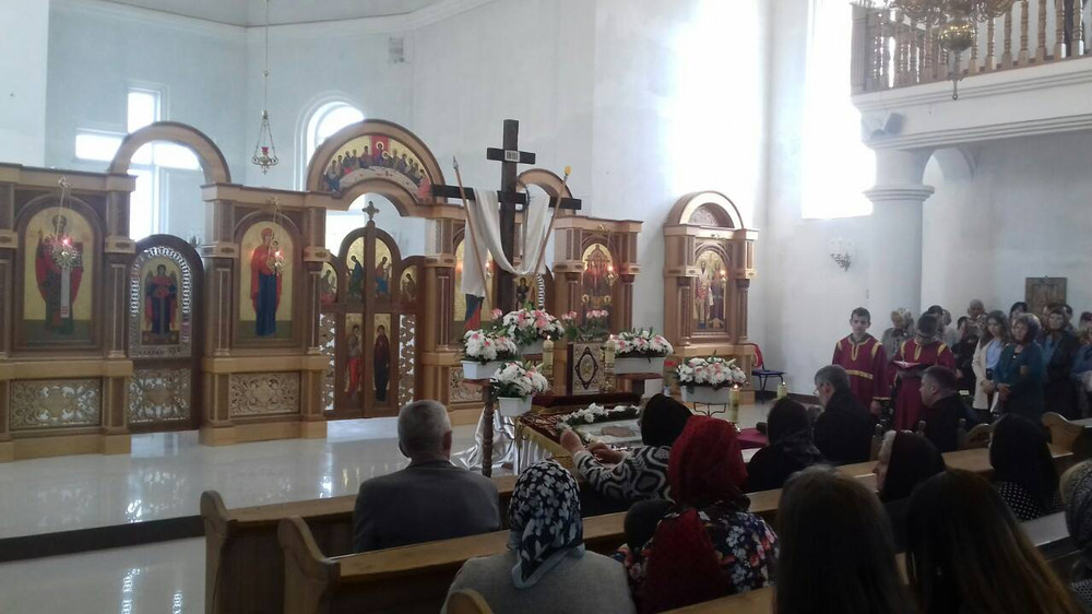 Виставлення Плащаниці у Боронявському монастирі