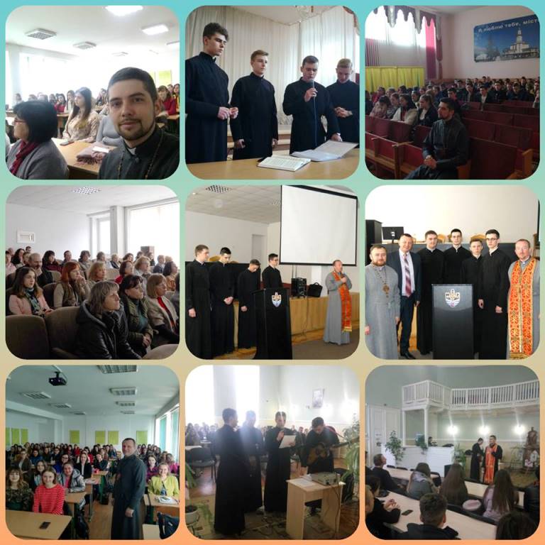 Священики та семінаристи відвідують студентів навчальних закладів м. Івано-Франківськ