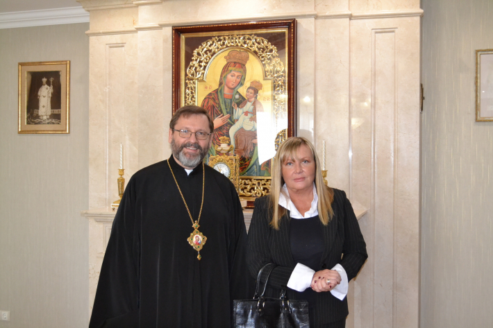 Глава УГКЦ зустрівся з новим Послом Аргентини в Україні