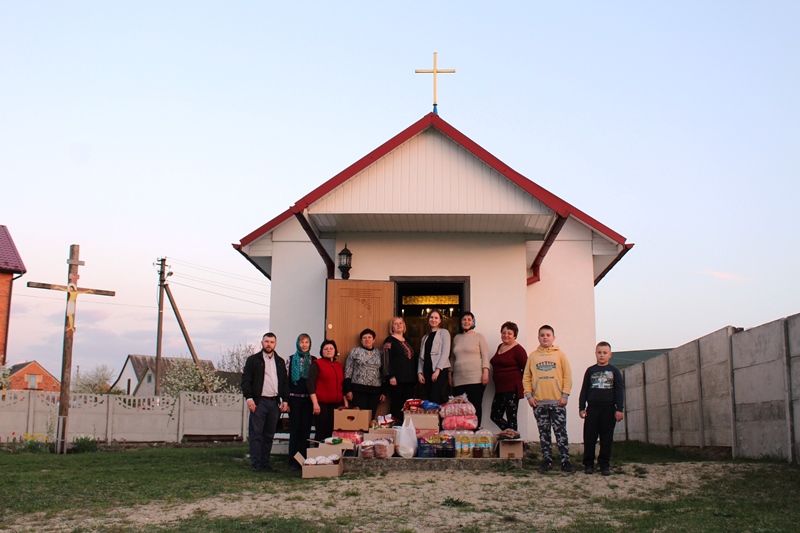 Благодійна акція «Великодній Кошик» у Старій Вижівці