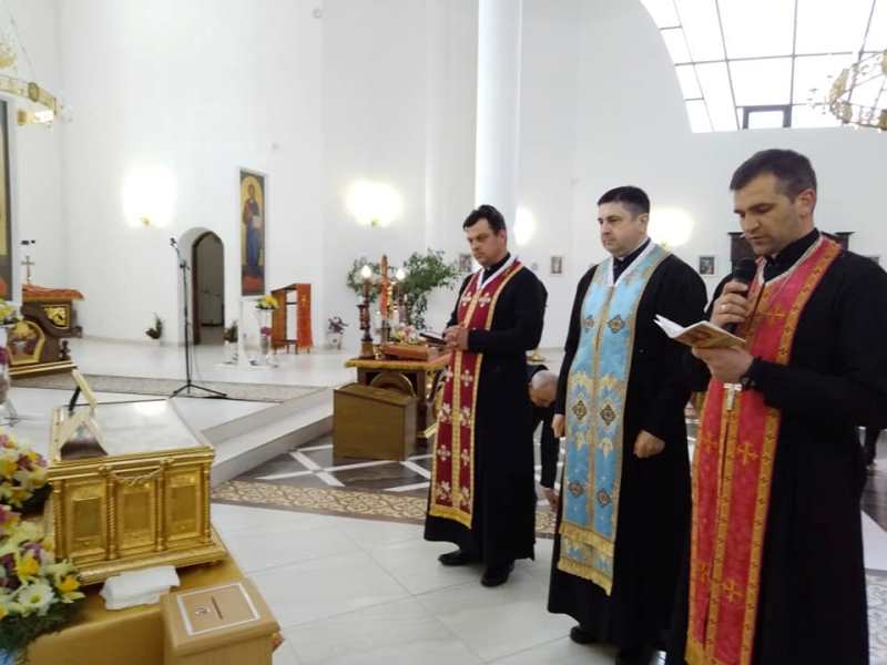 Молитовне почитання частини пояса Пресвятої Богородиці у Ходорові