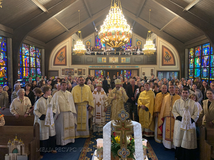 Глава УГКЦ у Філадельфії: «З нами кожна людина у світі котра має розуміння правди й істини, молиться за Україну» (ВІДЕО)