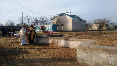 На одещині закладено наріжний камінь під будівництво храму святих мучеників Макавейських УГКЦ.(ФОТО)