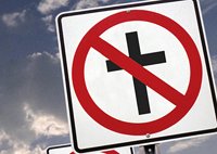 no cross