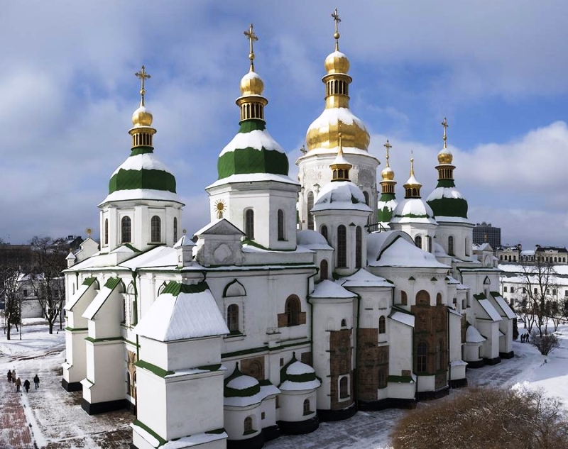 Різдвяна літургія Блаженнішого Митрополита Київського і всієї України Епіфанія в Софії Київській