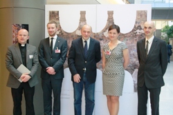 Відбулась презентація гарнізонного храму у будинку Європейського парламенту в Брюсселі