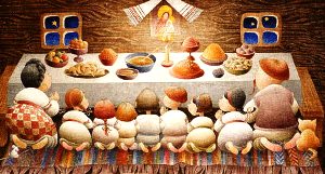 Притча: Чи молитесь ВИ перед їдою ?