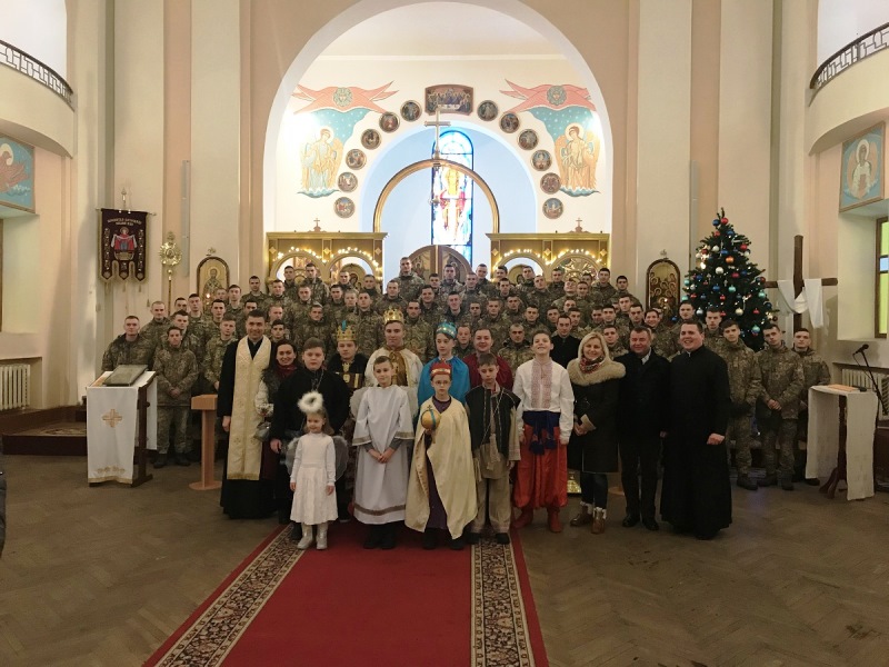 Різдво Христове у Національній академії сухопутних військ
