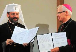 УГКЦ та РКЦ у Польщі підписали спільну декларацію з нагоди 70-х роковин Волинської трагедії