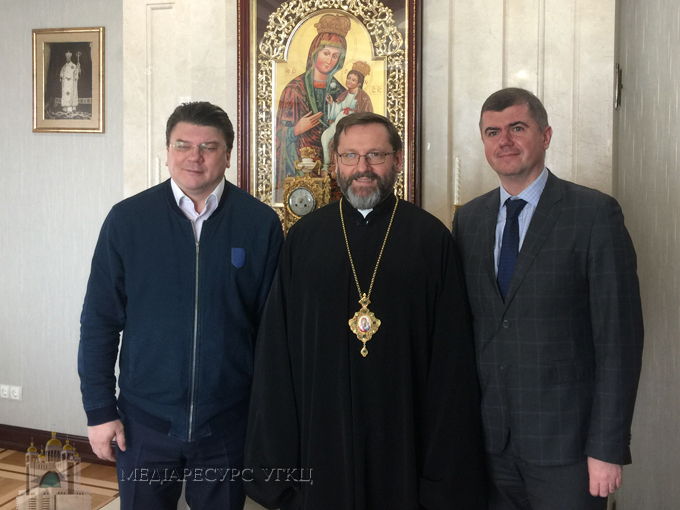 Блаженніший Святослав обговорив з Ігорем Ждановим потреби та виклики української молоді